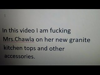 Me fucking my charming sexy neighbor mrs chawla on her new kitchen cabinet tops