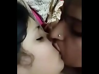 Bhabhi enjoys Lesbian sex with her horny sister in law