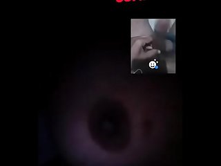 Video calling with Aunty