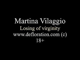 Martina Vilaggio losing of virginity before the camera!
