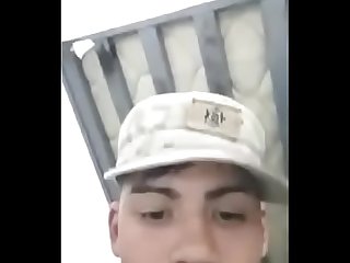 Military playing with their cocks