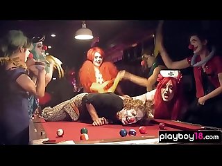 Chemical Burn shows her sexy clown fantasy to Kate