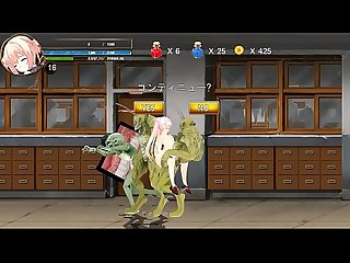 Adult xxx hentai game fighting girl mei stage 2 girl in sex with monsters