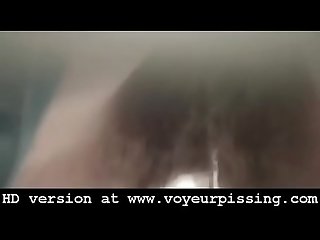 www.voyeurpissing.com - Asian pissing on a squat toilet