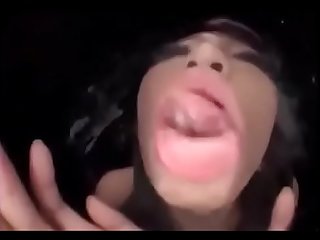 Hilarious erotic tongue licking virtual velux image