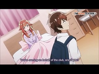 young boy visits the schoolgirl - hentai