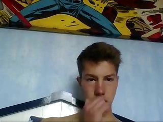 Russia s boy masturbating comma with tasty anus ready for the