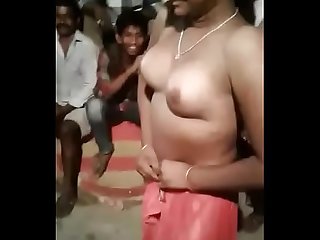 Nude Tamil record dance