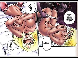 Huge breast anime bdsm comic
