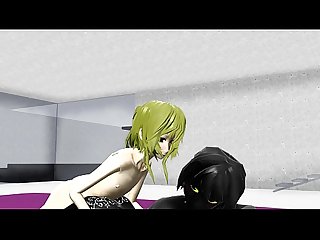 ???MMD???minute boy and womens creampie