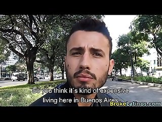 Straight Brazilian Tourist Fucked For Cash