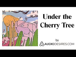 Under the Cherry Tree - Lesbian Erotic Audio for Women, Sexy ASMR, Audio Porn