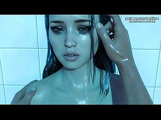 Depraved Awakening | Beautiful teen girlfriend with big boobs romantic anal sex in shower..