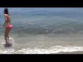 Sexy Teen fuck in Beach orgy anal Creampie And cumshot