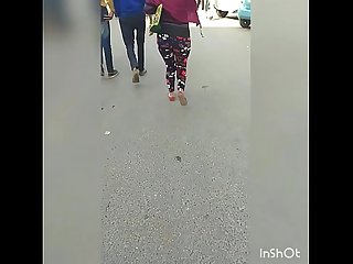 Big ass walking on road indian babe135410004