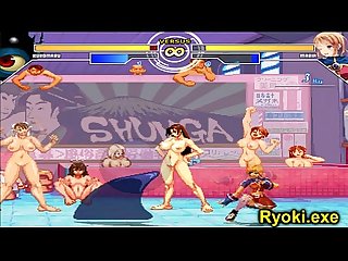 Kuromaru vs Maria The queen of fighters