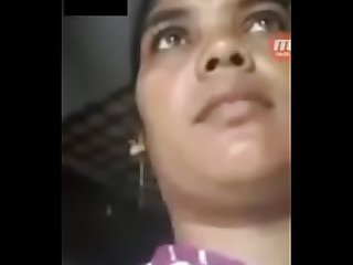 Video call with friend wife indian
