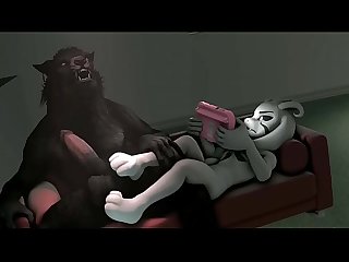 Asriel Dreemurr gets his dream by getting big fat cocks up is ass