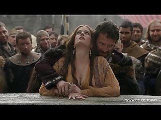 Eva green Naked in public woods camelot s01e02 www celeb today