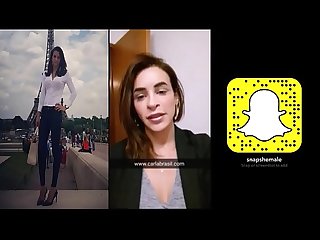 Amateur Shemale Snapchat Compilation TS Carla Brasil