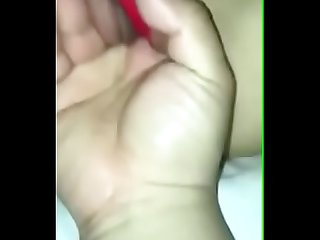 Indian Teen Moans While Daddy Touches Her Pussy In Bed