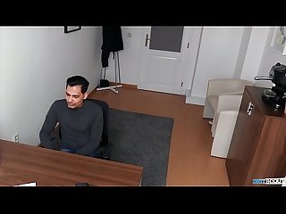 Straight Guy Eats A Big Cock To Pass The Job Interview - DIRTY SCOUT