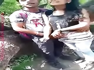Indian Lovers Public Boobs & Pussy Fondled