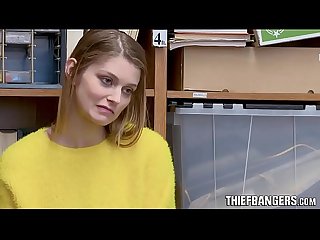 Busty Blonde Russian Teen Thief Nadya Nabakova Fucked By Corrupt Store Officer