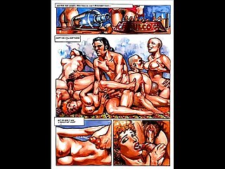 Erotic Female Hardcore anal sex comic
