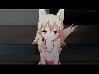 Night color fox necocoya 3d anime loli