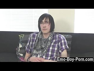Sex emo gay gallery Adorable emo guy Andy is new to porn but he