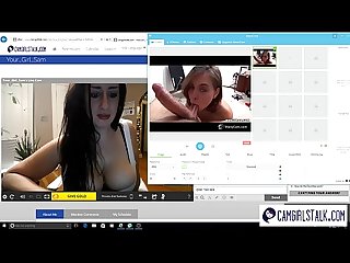 Huge tits camgirl talks dirty for big cock camgirlstalk com