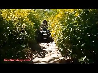 Hd thai teen heather goes atving in paradise and gets huge throatpie in quad new