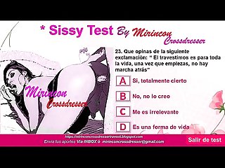 Sissy Test by Mirincon Crossdresser (http://bit.ly/2UTBPJ6)