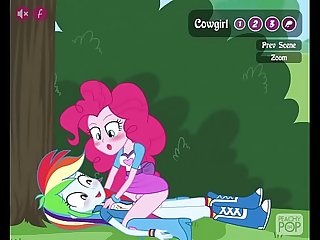 MLP: Rainbow Dash and Pinkie Pie's Futanari Sex Session