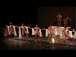 Men dancing with their penis