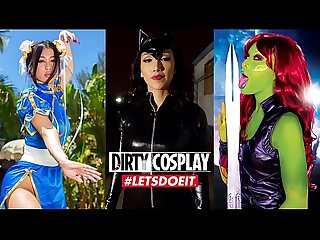 DIRTY COSPLAY - Cumora Wants The D (Honey Gold & Chad White)