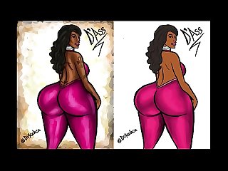 Thick Booty Cherokee D Ass illustration