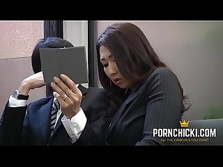 Jav secretary fucked by her older boss more at pornchicki period com