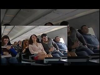 Boob Press in Plane, 18 only