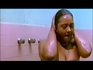 Shakeela seductive with a guy in swimming pool