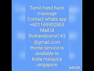 Tamil hunk hand massage