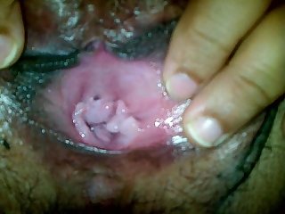Indonesian mami show off wet pussy