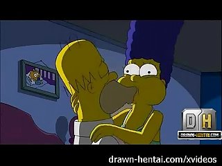 Simpsons porn sex night