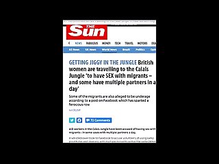 Daily Mail-The British women 'going to the jungle for sex with migrants'
