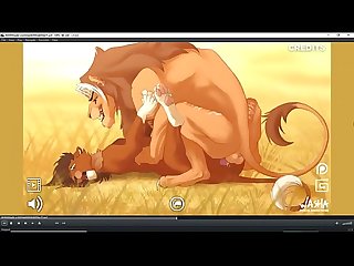 Gay furry lion fuck animation (with sound and cum)