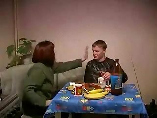 Russian mature mom and son sex