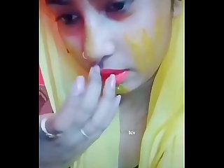 Desi girl video Verification video