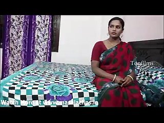 Big boobs indian aunty in red saree fucked by neighbour boy and record her