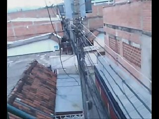 Colombiana se masturba ан el balcon 2